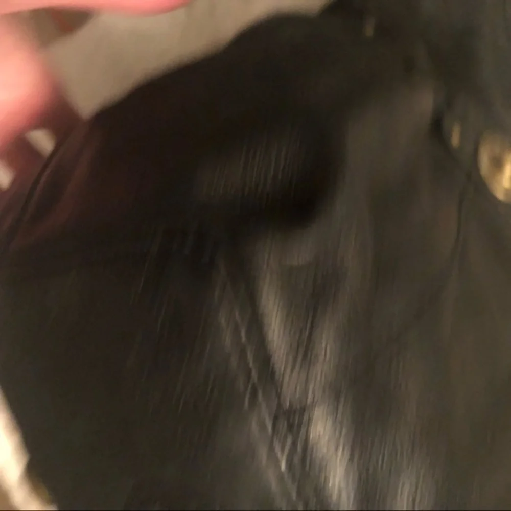 Marc by Marc Jacobs black leather hobo bag